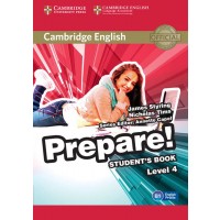 Cambridge English Prepare! Level 4 Student's Book / Английски език - ниво 4: Учебник