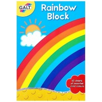 Блокче с цветни хартии Galt – Дъга