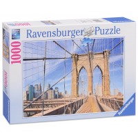 Пъзел Ravensburger от 1000 части - Бруклинския мост