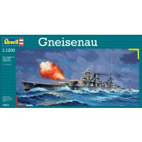 Сглобяем модел на военен кораб Revell - Gneisenau (05803)