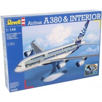 Сглобяем модел на самолет Revell - Airbus A380 & Interior (04259)