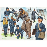 Фигури Revell - Pilots & Ground Crew Royal Air Force WWII (02620)