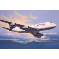 Сглобяем модел на самолет Revell - Boeing 747-400 Lufthansa (04219)