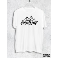 Тениска RockaCoca Snow, бяла, размер S