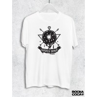 Тениска RockaCoca Hipster Donut, черна/бяла размер M