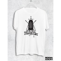 Тениска RockaCoca Lick it, черна/бяла, размер XL