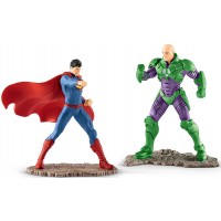 Комплект фигурки Schleich от серията "Лигата на справедливостта"  - Супермен срещу Лекс Лутор