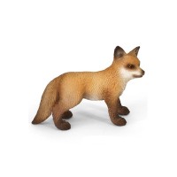 Фигурка Schleich от серията Дивия живот - Животните в Европа: Червена лисица - бебе