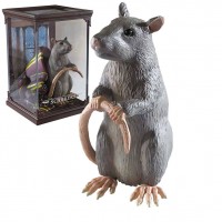 Статуетка The Noble Collection Movies: Harry Potter - Scabbers (Magical Creatures), 13 cm