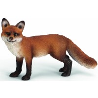 Фигурка Schleich от серията Дивия живот - Животните в Европа: Червена лисица