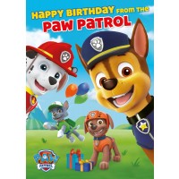 Музикална картичка Danilo - Paw Patrol: Birthday