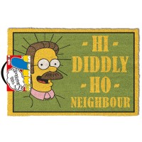 Изтривалка за врата Pyramid - The Simpsons  (Hi Diddly Ho Neighbour) , 60 x 40 cm