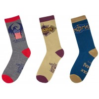 Чорапи Fantastic Beasts - MACUSA, 3 чифта