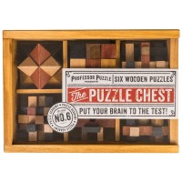 Комплект логически пъзели Professor Puzzle – Chest, 6 броя