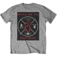 Тениска Rock Off Bring Me The Horizon - Heart & Symbols