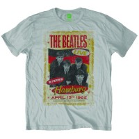 Тениска Rock Off The Beatles - Hamburg Poster 1962