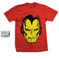 Тениска Rock Off Marvel Comics - Iron Man Big Head