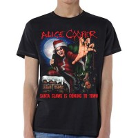 Тениска Rock Off Alice Cooper - Santa Claws
