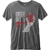 Тениска Rock Off Green Day Fashion - American Idiot Vintage