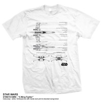 Тениска Rock Off Star Wars - X-Wing Fighter