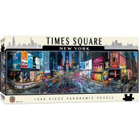 Панорамен пъзел Master Pieces от 1000 части - Таймс Скуеър, Ню Йорк