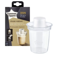 Tommee Tippee Комплект диспенсъри за адаптирано сухо мляко, 6 бр