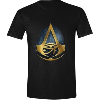 Тениска Assassin's Creed: Origins - Hyroglyphics Logo, черна