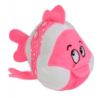 Плюшена играчка Morgenroth Plusch - Розова рибка, 20 cm