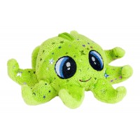 Плюшена играчка Morgenroth Plusch - Зелен октопод, 16 cm