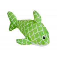 Плюшена играчка Morgenroth Plusch - Зелена рибка, 22 cm
