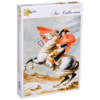 Пъзел Grafika от 1000 части - Наполеон прекосява Алпите, Жак-Луи Давид