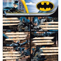 Ученически етикети Ars Una Batman - 18 броя