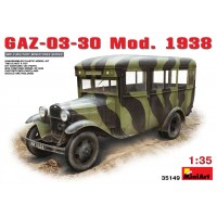 Военен сглобяем модел - Съветски автомобил GAZ-03-30 Mod.1938