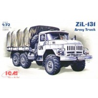 Военен сглобяем модел - Армейски бордови камион ЗиЛ-131 /ZiL-131/