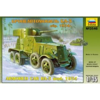 Военен сглобяем модел - Съветска бронирана кола БА -3, 1934г. /Ba -3 mod. 1934/