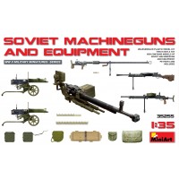 Военен сглобяем модел - Съветски картечници и оборудване (Soviet Machineguns & Equipment)