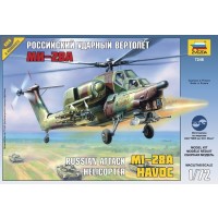 Военен сглобяем модел - Руски хеликоптер Мил Ми-28 (MIL MI-28)