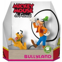 Комплект фигурки Bullyland Mickey Mouse & Friends - Плуто и Гуфи