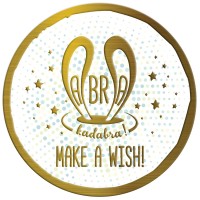 Табелка-картичка - Аbra Кadabra! Мake a wish!
