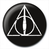 Значка Pyramid -  Harry Potter (Deathly Hallows Logo)