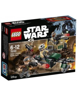 Конструктор Lego Star Wars - Боен пакет с бунтовнически войници (75164)