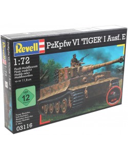 Сглобяем модел на танк Revell - Pzkpfw VI Tiger (03116)