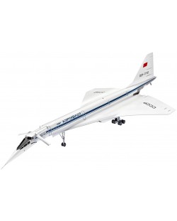 Сглобяем модел на самолет Revell - Supersonic Passenger Aircraft Tupolev Tu-144D (04871)