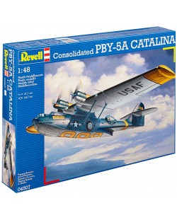 Сглобяем модел на военен самолет Revell - Consolidated PBY-5A Catalina (04507)