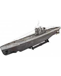 Сглобяем модел на подводница Revell - German Submarine Type IX C (05114)