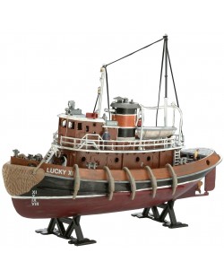 Сглобяем модел на кораб Revell - Harbour Tug (05207)