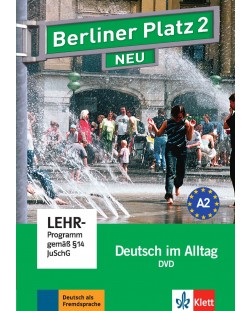 Berliner Platz Neu 2: DVD / Немски език - ниво А2: DVD носител