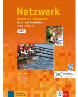 Netzwerk B1.1, Kurs-und Arbeitsbuch.Tell1+ DVD+2-CDs