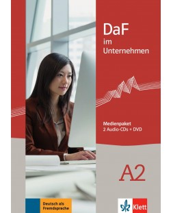 DaF im Unternehmen A2 Medienpaket 2 CD+DVD