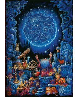 Неонов пъзел Art Puzzle от 1000 части - Астрология, Бил Бел